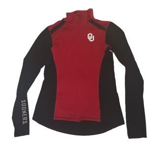 Rivalry Threads Women's Oklahoma Sooners Jacket Zipper Sportwear Red Size S W001